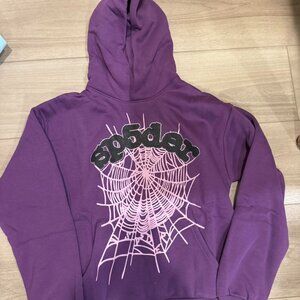Sp5der Web Hoodie – Size Medium (Purple)